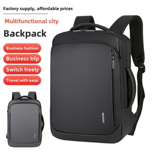 Men's Large Capacity USB Business <b>Bag</b> Cross-Border Simple Double Shoulder <b>Computer</b> <b>Bag</b> with Oxford Material - Product Image 6
