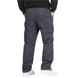 Pantalon cargo tactique pour homme, plusieurs poches, pantalon de travail, randonnée en plein air, pantalon cargo noir d'hiver pour homme, haute qualité - Product Image 3