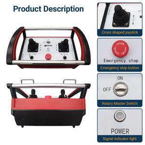 2 Joystick Hydraulic Proportional Wireless <b>Remote</b> <b>Control</b> with 24V AC/DC and 2 Years Warranty for Mobile <b>Crane</b> - Product Image 6