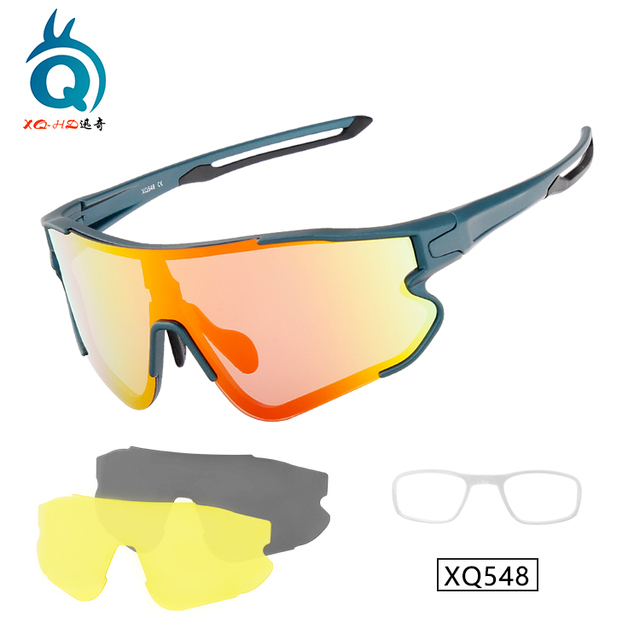 Bike Polarized Driving Cycling Sun Glasses Custom Logo Outdoor UV Eyewear Riding Bicycle Eyeglass Baseball Sports Sunglasses