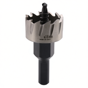 Scie cloche HSS Ttake 38 mm fabriquée en Italie pour le perçage du métal et du bois - Product Image 2