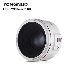 YONGNUO YN50mm F1.8 II C Obiettivo Prime Standard 50mm con Grande Apertura Luminosa AF MF Autofocus Attacco in Metallo per Fotocamera <span class=keywords><strong>DSLR</strong></span> <span class=keywords><strong>Canon</strong></span> - Product Image 1