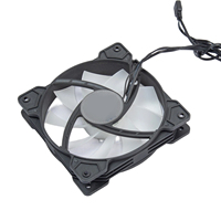 Ventilateur de boîtier PWM de 12 cm, roulement hydraulique, ventilateur de refroidissement ultra silencieux pour ordinateur de bureau