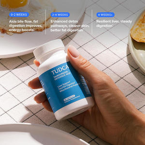 60 Capsules de <span class=keywords><strong>Tudca</strong></span> 500mg - Complément Alimentaire Vegan pour le Soutien Hépatique, Marque Privée, Testé par des tiers, Certifié GMP, pour le Bien-être Quotidien - Product Image 3