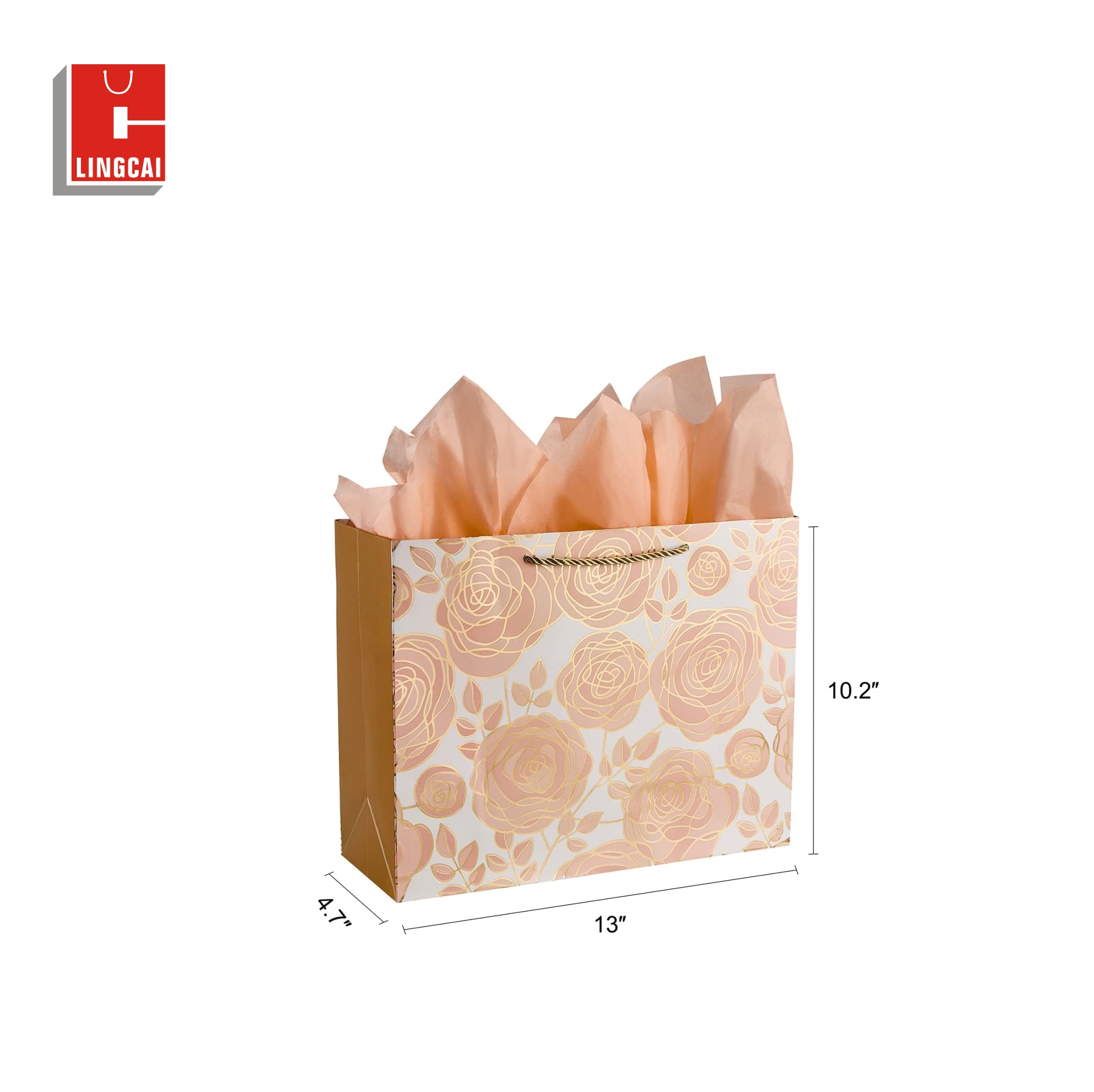 Eco-Friendly Paper Bag Paper Gift Cardboard Paper Bag for Clothing Underwear