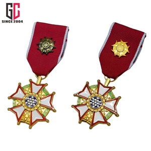 15年間工場カスタムメイドの米国功績勲章メダル、高級亜鉛合金製メタルクラフトギフト - Product Image 5