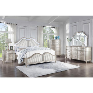 Silver Oak Modern <b>Convertible</b> 5-Piece Queen Platform Luxury Bedroom Set - Product Image 1