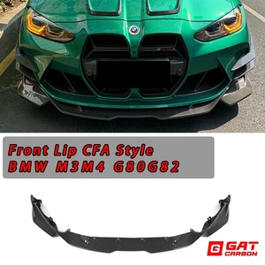 Khô sợi carbon cfa phong cách phía trước môi cho <span class=keywords><strong>BMW</strong></span> M3 <span class=keywords><strong>M4</strong></span> G80 g82 Carbon phía trước khuếch tán môi dưới BodyKit - Product Image 4