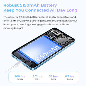 Téléphone intelligent Oukitel C58 4G Écran perforé de 6.7 pouces Batterie de 4 Go + 128 Go 5150mAh Prise en charge de la double SIM Téléphone Android inversé avec NFC - Product Image 5