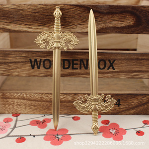 Modèle d'arme du comte Sagesse Épée, inspiré de la série Fengyun Xiongba <span class=keywords><strong>Tianxia</strong></span>, décoré de la fine épée inégalée de Bu Jingyun. - Product Image 5