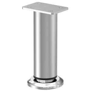 Pieds de meubles réglables en acier inoxydable 304, hauteur télescopique extensible pour tables, lits, canapés, armoires - Product Image 2
