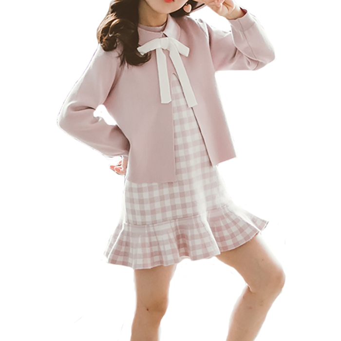 Оптовая продажа на заказ, новинка, лидер продаж, свитер, платье, набор дизайнов для девочек