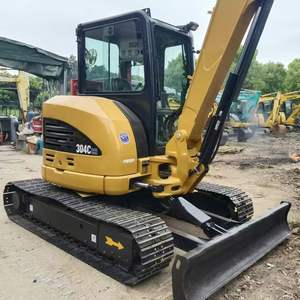 Mini-excavatrice 304 304CCR 304C d'occasion, moteur 4 tonnes, capacité de la benne de 0,3 m³, puissance de 33 kW, petite machine de terrassement - Product Image 2