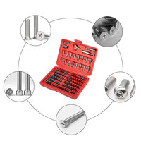 Juego de 100 Puntas de Destornillador con Vástago de 1/4 de Pulgada, Puntas de Seguridad Tipo Y de Triple Anillo, Kit de Puntas Universales para Taladros Eléctricos con Estuche