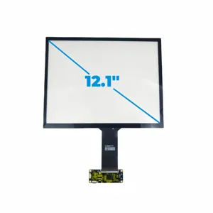 Ok среднего размера 12,1 дюймов водонепроницаемый ЖК-дисплей сенсорный экран модуль с PCAP сенсорный экран для Pos/медицинского устройства