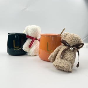 Promotional Ceramic Coffee Cup Towel Bear Spoon <b>Gift</b> Set UV Printed Cost-Effective <b>Gift</b> <b>Box</b> for Birthday Christmas Wedding - Product Image 6