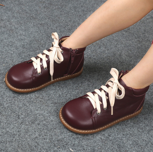 Bottes en cuir pour bébé fille, bottes en cuir de haute qualité pour enfants, chaussures d'hiver pour petit garçon, bottes de cow-boy pour enfants - Product Image 3