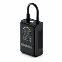 Gonfleur de pneus numérique intelligent ABS, pompe à air sans fil, compresseur portable, arrêt automatique, 150 PSI, écran LED pour voiture et moto