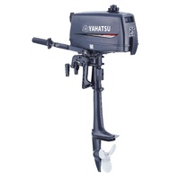 Moteur hors-bord YAHATSU 2 temps 15cv, moteur marin compatible avec le moteur de bateau YAMAHA d'origine et pièces détachées