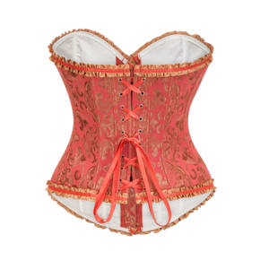 Corsé de Princesa Renacentista para Mujer Talla Grande Elegante Sobre el Busto con Cordones Vintage Gótico Victoriano Bustier - Product Image 3
