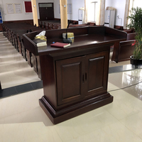 Púlpito de Iglesia de Madera Podio Soporte para Venta al por Mayor