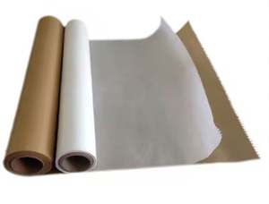 Papier de cuisson blanc à double face en silicone, nouveau design, vente en gros, logo personnalisé, papier de cuisson jetable pour gâteaux, biscuits - Product Image 2