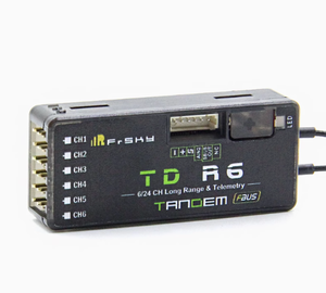 Control Remoto Frsky Td R6 2.4G 900M de Doble Banda y 6 Canales para Dron de Ala Fija - Product Image 2