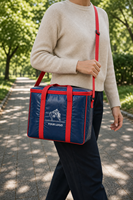 Sac Isotherme pour Repas Étudiant en Tissu Oxford avec Compartiment Glacière – Grandes, Moyennes et Petites Tailles – Sac de Livraison, Glacière, Bento, Voyage