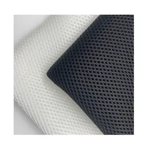 Hot Sale 100% Polyester 3D Bird Eye Mesh Fabric For Garment Jacquard Air Mesh Breathable 3d Spacer Quick Dry Knit Fabric