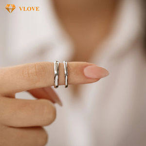 Bagues de couple simples en platine 3MM, alliance en forme de dôme pour homme et femme, bagues assorties classiques, cadeau de cérémonie et d'anniversaire - Product Image 4