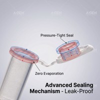 Tube de microcentrifugation en plastique de 0,6 ml, consommable de laboratoire jetable, accessoire professionnel pour les instituts de recherche universitaires et les biotechnologies