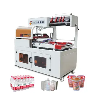 Automatic bootile shrink packaging machine sealing and cutting machine