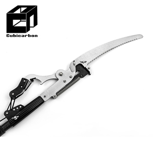 Perche télescopique légère 100 % fibre de carbone véritable avec <span class=keywords><strong>lame</strong></span> de taille, perche de taille réglable OEM <span class=keywords><strong>pour</strong></span> l'élagage des branches d'arbres - Product Image 4