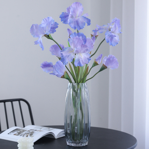 Fabricant <span class=keywords><strong>de</strong></span> fleurs d'<span class=keywords><strong>iris</strong></span>, vente en gros <span class=keywords><strong>de</strong></span> fleurs d'<span class=keywords><strong>iris</strong></span> artificielles <span class=keywords><strong>de</strong></span> haute qualité, échantillon gratuit, décoration <span class=keywords><strong>de</strong></span> mariage, aménagement paysager, <span class=keywords><strong>jardin</strong></span>, <span class=keywords><strong>iris</strong></span> - Product Image 4