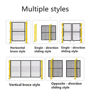 Populair Gegalvaniseerd Ijzer Gaas Gevogelte Helder Zicht Soft Play Security Goedkope Hek Panelen Tijdelijke Metalen Paneelomheining - Product Image 4