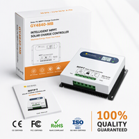 Contrôleur de charge solaire MPPT 40A à 99,9 % d'efficacité GY4840-MB 12V 24V 36V 48V à reconnaissance automatique pour batterie au lithium LiFePO4