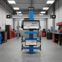 Máquina de Alineación de Ruedas 3D de Doble Pantalla AUTEC ATW-A20M con Pantalla Digital para Talleres Exigentes