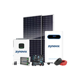เครื่องกำเนิดไฟฟ้าพลังงานแสงอาทิตย์สำหรับบ้าน Zynovix 220/380V ระบบอินเวอร์เตอร์ไฮบริด PV แบบโมโนคริสตัลไลน์ซิลิคอน พร้อมตัวควบคุม MPPT - Product Image 3