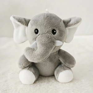 Giocattoli Songshan all'ingrosso peluche leone tigre giraffa elefante 12cm bambola animale antistress farcito peluche portachiavi - Product Image 6