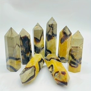 Torre de Cristal de Septaria Natural Pulida de Estilo Bohemio de Alta Calidad al por Mayor para Decoración del Hogar Única y Regalos Navideños - Product Image 2