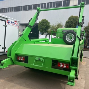 Camion benne basculante Shacman 4x2 8m³ avec bras articulé pour déchets - Product Image 5