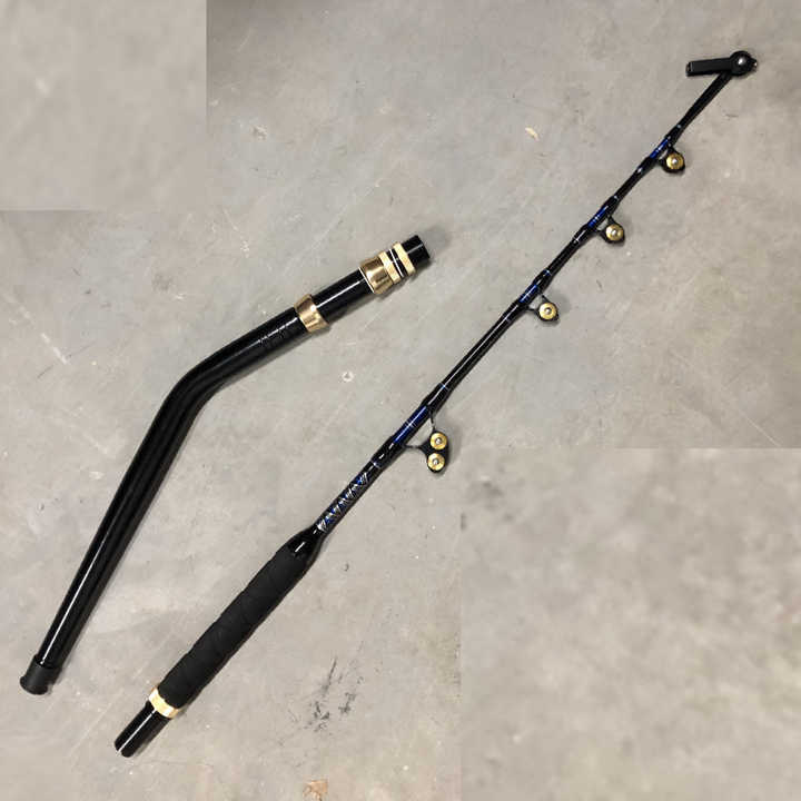 Canne à Pêche Mer Miami 1.65m - 12-30 Lbs - Pour Traîne, Thon Et Dérive