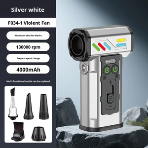 Soffiatore d'Aria Elettrico con Ventola Turbo Anti-Polvere e Aspirapolvere per Pulizia Tastiera e PC (Design Quadrato) - Product Image 2