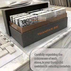 Luxecase tùy chỉnh slab hộp Acrylic sàn giá thạch anh hiển thị trường hợp - Product Image 2