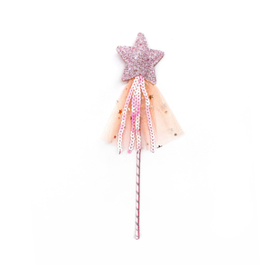 Varitas <span class=keywords><strong>con</strong></span> purpurina de estrella para Halloween Angel Fairy Stick Party Favors <span class=keywords><strong>con</strong></span> cinta para Cosplay cumpleaños o boda - Product Image 4