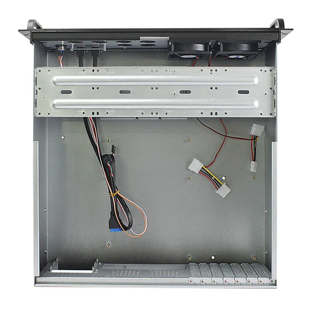 19inch Industrial 3u ATX Server Chassis Support Redundant Psu With 450mm Depth Server Case