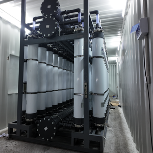 Sistema de Ultrafiltración con Plataforma Móvil 220V/380V, Planta de Tratamiento de <span class=keywords><strong>Agua</strong></span>, Bomba, Recipiente a Presión, Control PLC, Filtración UF de 30000L/Hora - Product Image 1