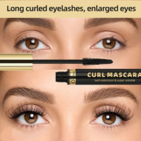 Mascara Précision Brosse Waterproof Courbure Longue Durée Définition Séparation Fixation Ultra-Précise Volume Intense Allongement Cils