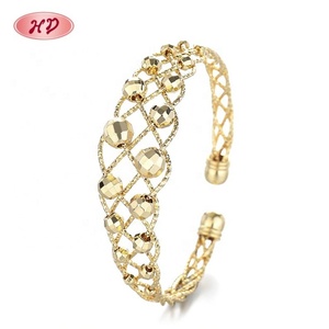 Bracelets tendance pour femmes, bracelets en alliage de cuivre plaqué or 18 carats, bijoux simples et élégants, vente en gros, Bisuterias Oro - Product Image 2