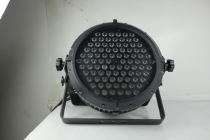 Le plus populaire 54*3W LED scène Par lumière RGBW étanche IP65 DMX512 contrôleur blanc chaud fonte d'aluminium projecteurs Club <span class=keywords><strong>Disco</strong></span> - Product Image 2